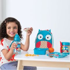 Skip Hop Zoo Paslanmaz Çelik Termos 325ml Baykuş