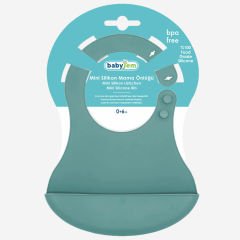 BabyJem Mini Silikon Önlük 718 Mint