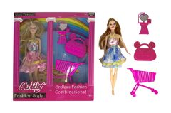 Oydaş Anlily Market Arabalı Bebek 2265