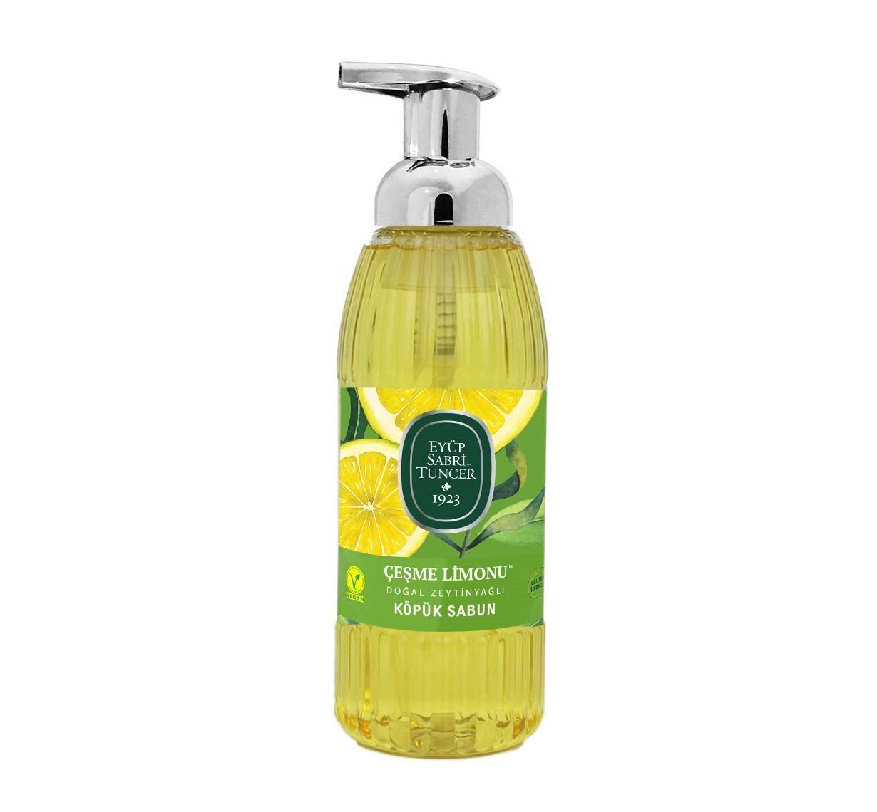 Eyüp Sabri Tuncer Doğal Zeytinyağlı Köpük Sabun 500ml Çeşme Limonu