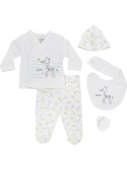 Ciccim Baby Zebra 5'Li Zıbın Seti 4605 Sarı
