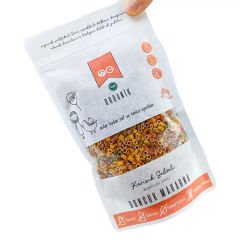 OG Natural Organik Karışık Sebzeli Bakliyat Unlu Boncuk Makarna 200 Gr