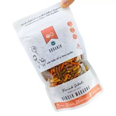 OG Natural Organik Karışık Sebzeli Bakliyat Unlu Dirsek Makarna 200 Gr
