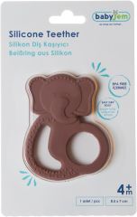 BabyJem Silikon Fil Dişlik 808 Mocca
