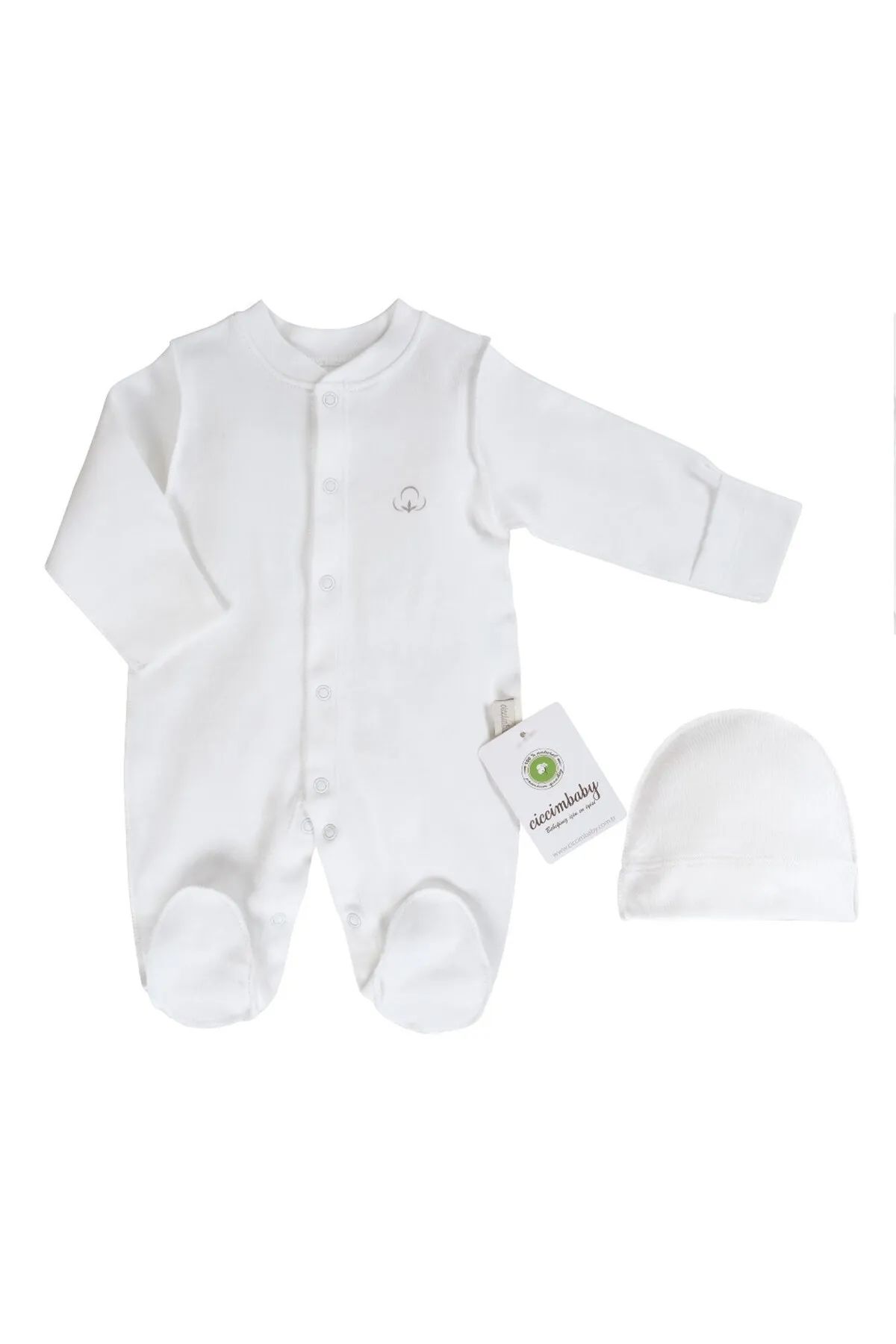 Ciccim Baby Prematüre Tulum 4947 Ekru
