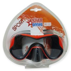 ÇNR-51704- TEK MASKE YETİŞKİN TEMPERED STAR DIVING