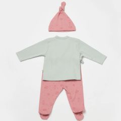 Bibaby Biorganic Modal Play With Me 3'Lü Zıbın Set 58035 Mint