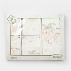 Bibaby Biorganic Koala Jungle 10'Lu Hastane Çıkış Seti 63226 Pembe
