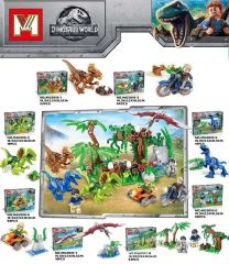Dinosaur World Dinazor Lego Seti 43 Parça - MG2019-8