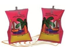 Bermuda Deniz Kolluk Palmiye Desenli 30X15Cm - 47029