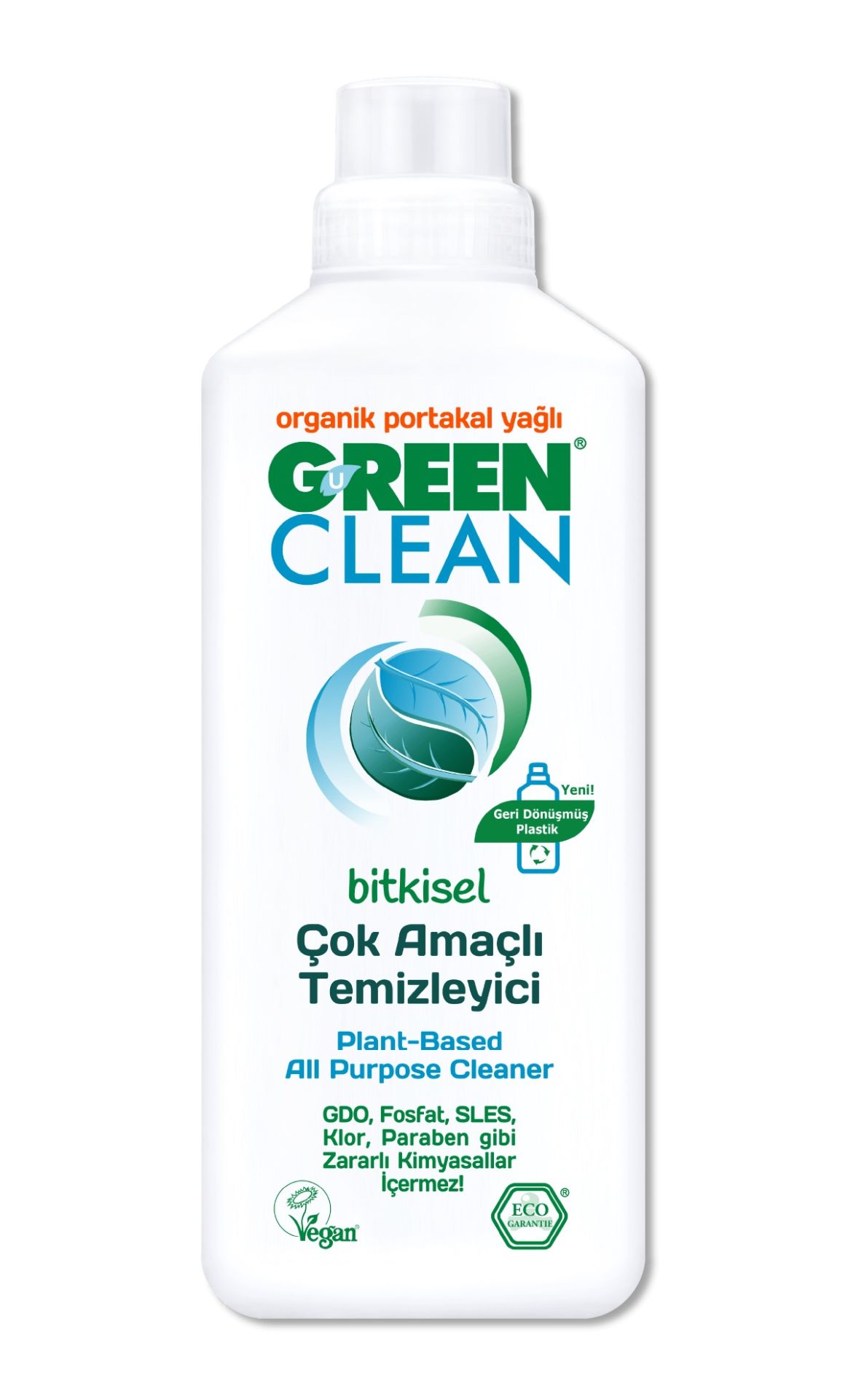 Green Clean Bitkisel Çok Amaçlı Temizleyici 1000ml
