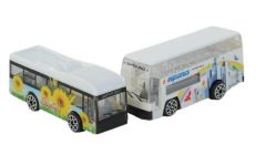 Mini 4'lü Otobüs Seti 7 Cm - 8824A