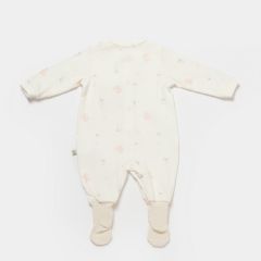 Bibaby Biorganic Koala Jungle Patikli Bebek Tulum 60734 Pembe