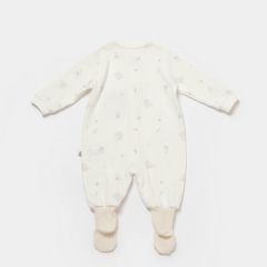 Bibaby Biorganic Koala Jungle Patikli Bebek Tulum 60734 Gri