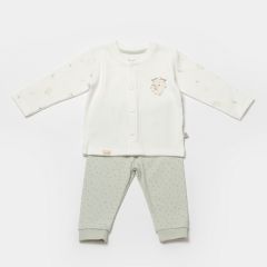Bibaby Biorganic Koala Jungle Bebek Pijama Takımı 59777 Mint