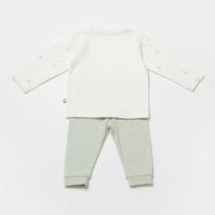 Bibaby Biorganic Koala Jungle Bebek Pijama Takımı 59777 Mint