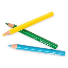 Carioca Jumbo Bebek Üçgen Kuru Boya Kalemi 10lu