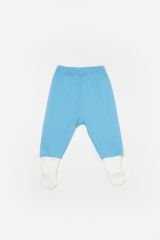 Bibaby Biorganic Bunny 3'Lü Bebek Takım 73326 Mavi