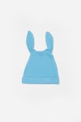 Bibaby Biorganic Bunny 3'Lü Bebek Takım 73326 Mavi