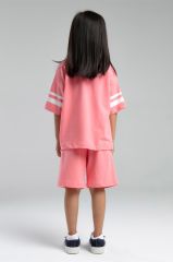 U.S Polo Bermuda Takım US2091-4 Neon Pembe
