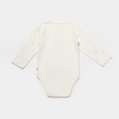 Bibaby Biorganic Koala Jungle Uzun Kol Bebek Body 56973 Pembe