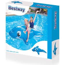 Bestway Tutunmalı Mavi Benekli Yunus Binici - 41087
