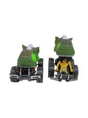 Sürtmeli Dinazor Robota Dönüşen Araba 14 Cm - Yeşil