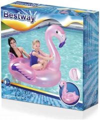 Bestway 41122 Flamingo Binici, Pembe, 127x127 cm
