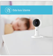 Motorola LUX64 Connect Wi-Fi 4.3 FHD LCD Dijital Bebek Kamerası