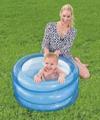 Bestway 3 Halkalı Renkli Çocuk Havuzu 70 x 30 cm Mavi - 51033