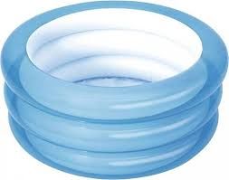 Bestway 3 Halkalı Renkli Çocuk Havuzu 70 x 30 cm Mavi - 51033
