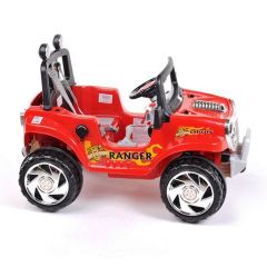 Pilsan Ranger Uzaktan Kumandalı Akülü Araba 12 Volt 05-107 Kırmızı