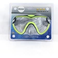 Bermuda Maske Tek Deluxe Almira SARI / SİYAH