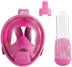 Bermuda Full Face Şnorkel Tam Yüz Dalış Maskesi Maske Set S-M -7260