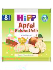 Hipp Organik Elmalı Pirinçli Bebek Gofreti 30gr