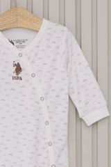 U.S.Polo Erkek Bebek Patikli Tulum USB2024 Krem