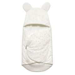 Bebitof Ay Yıldız Desenli Kundak 95015 Beyaz