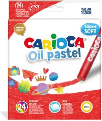 Carioca Yağlı Pastel Boya Kalemi 24lü