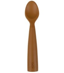OiOi Nam Nam Silikon Mama Kaşığı Woody Brown