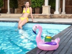 Flamingo & Tavus Kuşu Şekilli Bardaklık - 34127