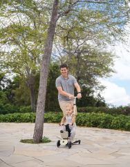 Globber Go Up Baby 360 Işıklı Scooter Koyu Bej