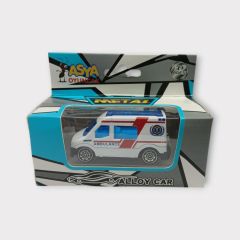 Küçük Metal Sağlık Hizmetleri Araçları 7 Cm - Ambulans