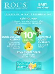 R.O.C.S.Bebek Diş Macunu Muz Püresi Tadında 0-3 Yaş 45 Gr