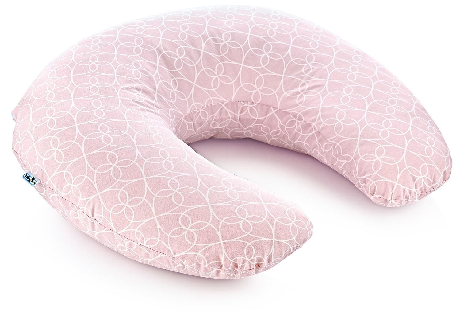 Babyjem Emzirme ve Destek Minderi 082 YENİ Pembe Yonca