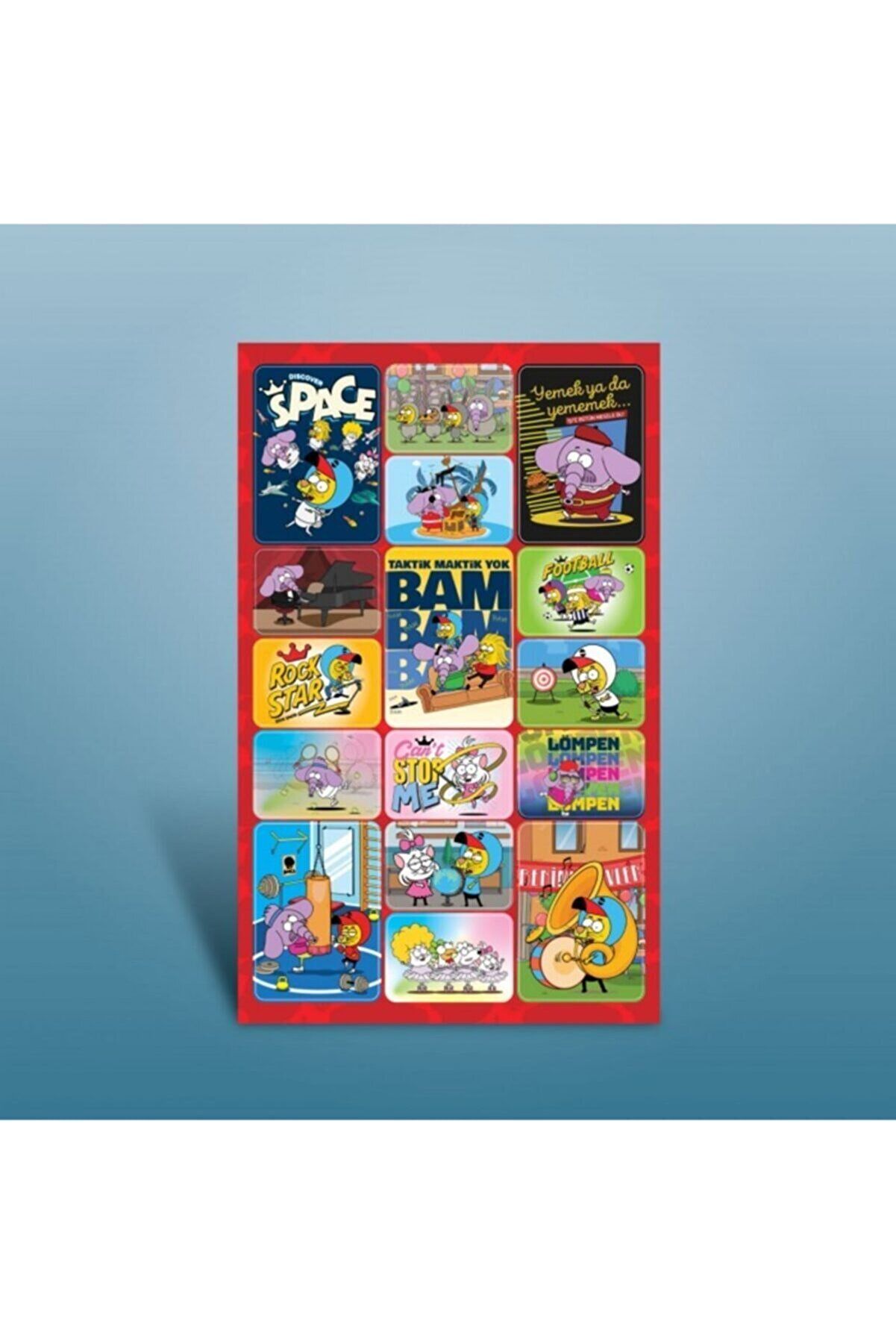 Kral Şakir Kuşe Sticker Çıkartma