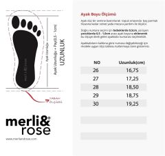 Merli & Rose Shine Çocuk Ayakkabı 139 Leopar