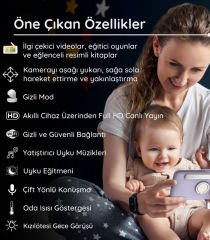 Motorola Hubble HBL13 Nursery Pal Deluxe Dijital Bebek Kamerası