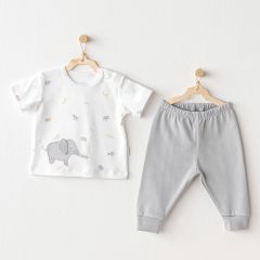 Andywawa AC25809 Little King 2'Li Takım Grey