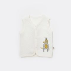 Bibaby Hello Elephant Kapitone Yelek 61476 Ekru