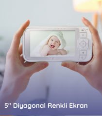 Motorola Hubble Nursery View Pro Dijital Bebek Kamerası